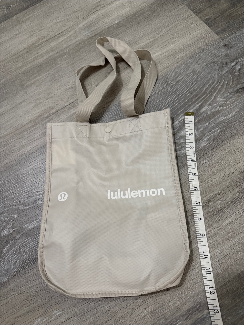lululemon athletica Taupe Beige Tote bag